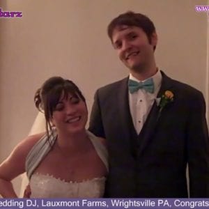 Wrightsville Wedding DJ, Lauxmont Farms, Wrightsville PA, Congrats Stevii & Justin